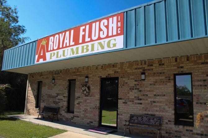 Emergency plumber in Gulfport A Royal Flush Plumbing Company