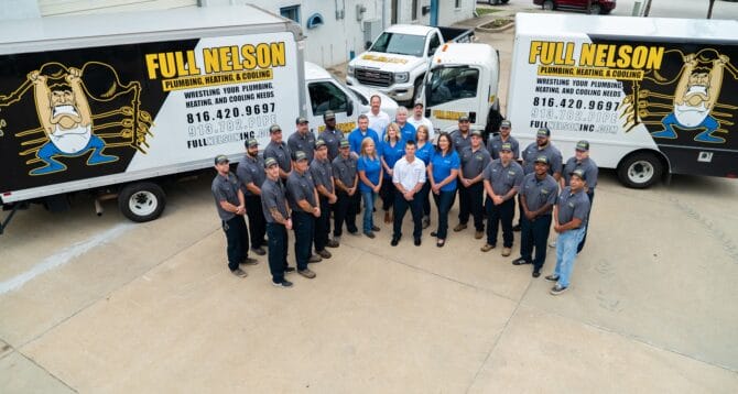 Emergency plumber in Kansas City Full Nelson Plumbing Heating & Cooling