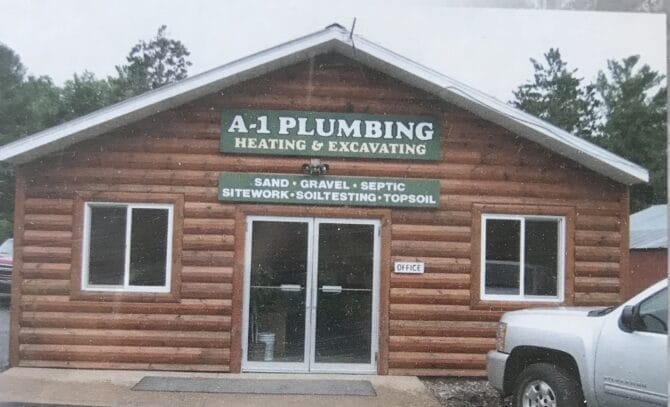 Emergency plumber in Exeland A-1 Plumbing Heating & Excavating, Inc.