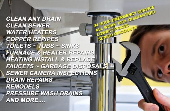 Emergency plumber in Santa Rosa GAC Plumbing Company