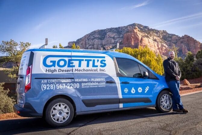 Emergency plumber in Cottonwood Goettl's High Desert Mechanical