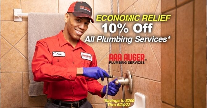 Emergency plumber in Irving AAA AUGER Plumbing Services