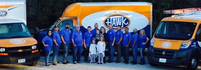 Emergency plumber in Fort Worth Hawk Plumbing Heating & Air Conditioning