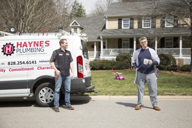 Emergency plumber in Asheville Haynes Plumbing