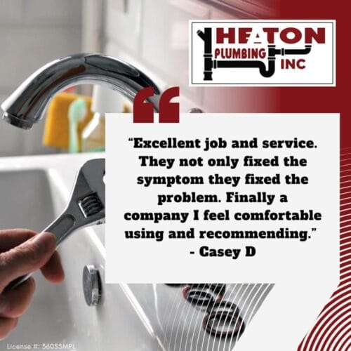 Emergency plumber in La Porte Heaton Plumbing, Inc.