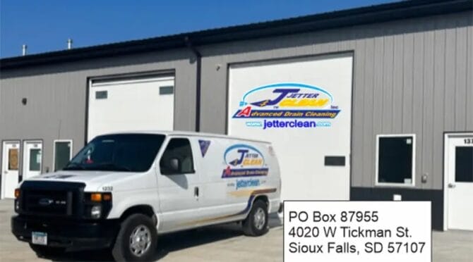 Emergency plumber in Sioux Falls Jetter Clean Advanced Drain Cleaning Sioux Falls