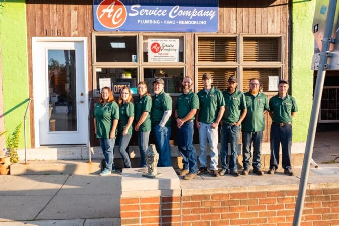 Emergency plumber in Yellow Springs AC Service Company
