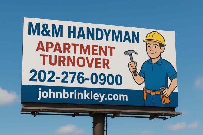 Emergency plumber in Washington M & M Handyman Services