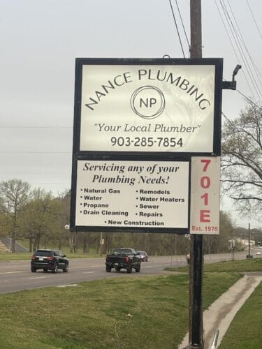 Emergency plumber in Mt Pleasant Nance Plumbing