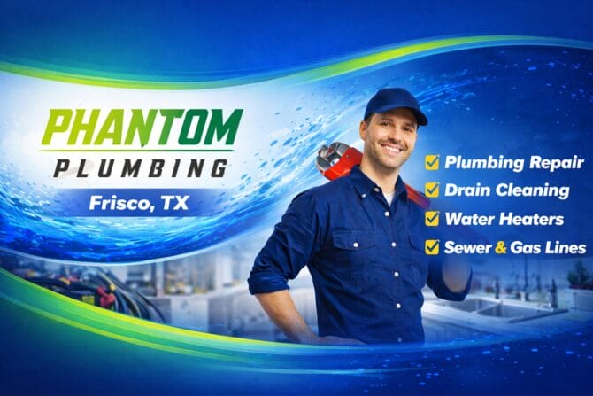 Emergency plumber in Frisco Phantom Plumbing