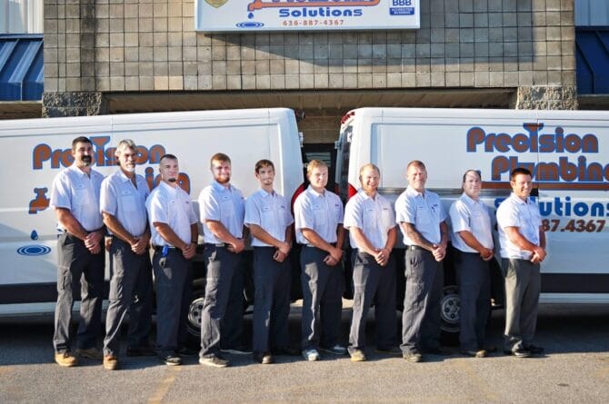 Emergency plumber in O'Fallon Precision Plumbing Solutions