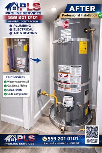 Emergency plumber in Fresno ProLine Services