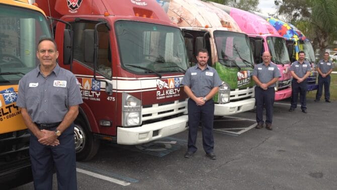 Emergency plumber in Valrico R.J. Kielty Plumbing, Air Conditioning and Electric, Inc.