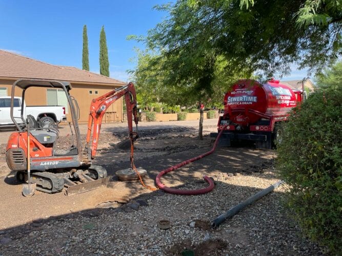 Emergency plumber in Cave Creek Sewer Time Septic & Drain