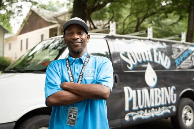 Emergency plumber in Mooresville South End Plumbing Heating & Air