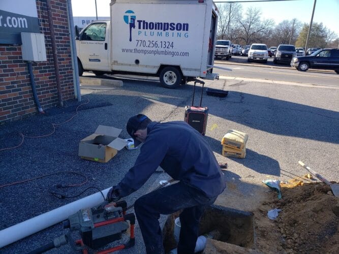 Emergency plumber in Cartersville Thompson Plumbing