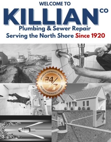 Emergency plumber in Lake Forest V. J. Killian Co.