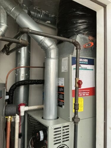 Emergency plumber in Akron Wilson Plumbing & Heating, Inc.