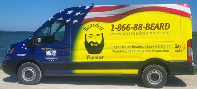 Emergency plumber in Clearwater Bearded Plumber
