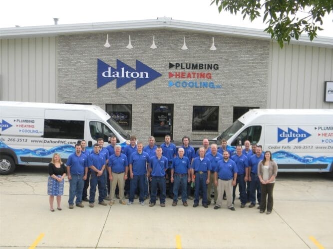 Emergency plumber in Cedar Falls Dalton Plumbing, Heating, Cooling, Electric and Fireplaces, Inc.