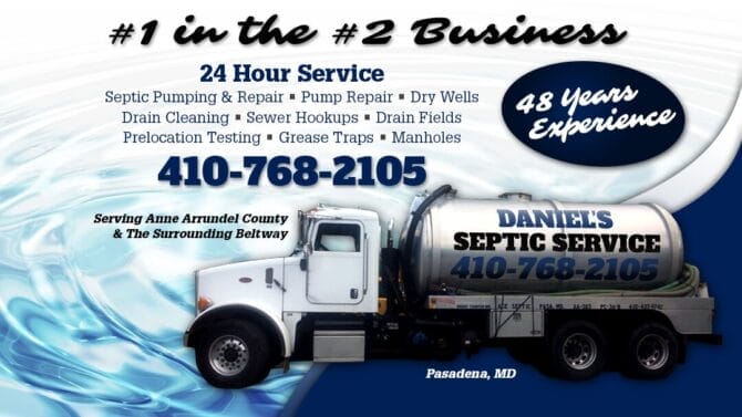 Emergency plumber in Pasadena Daniel's Septic Systems